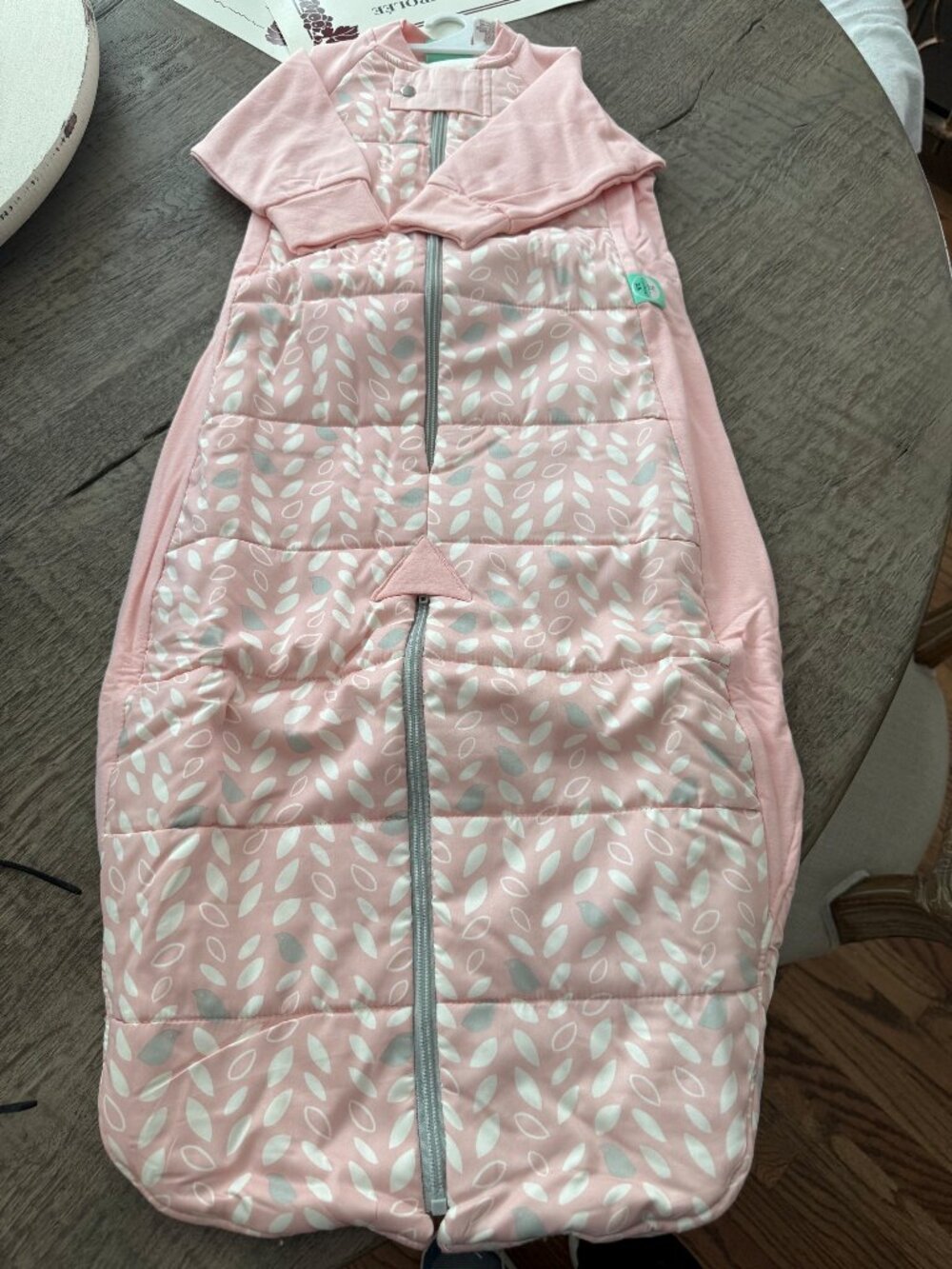 organic cotton sleep suit bag NWT